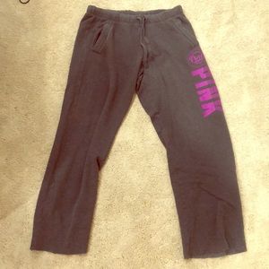 victoria’s secret pink sweat pants size medium